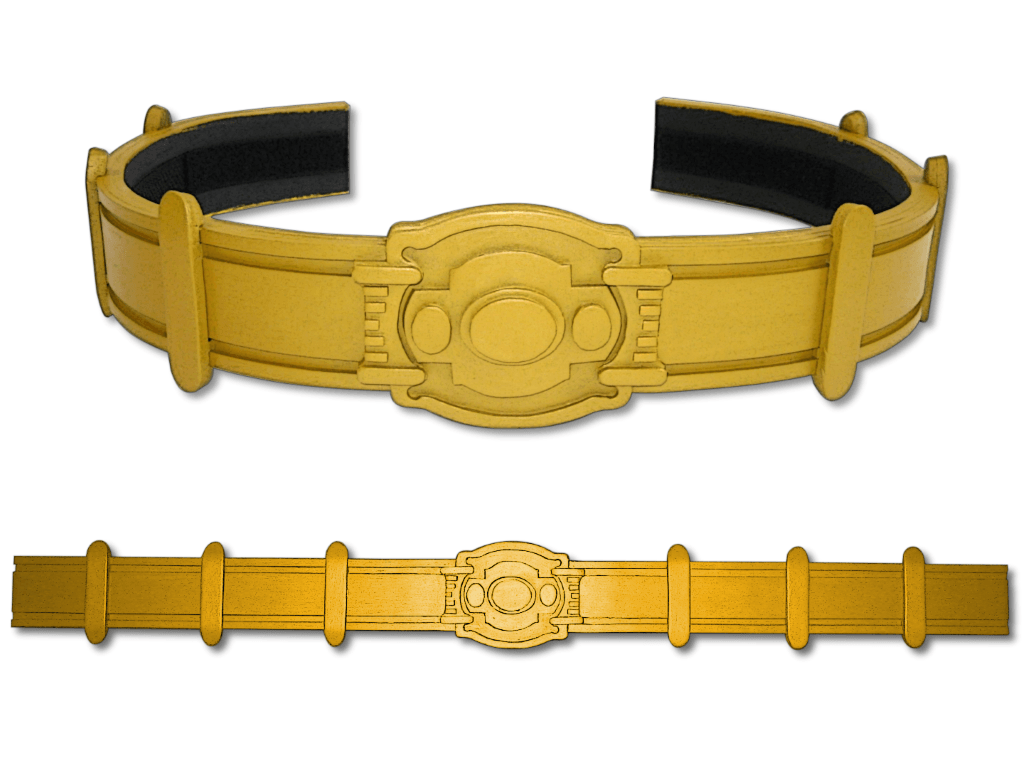 Template for 1989 Keaton Batman Utility Belt – The Foam Cave