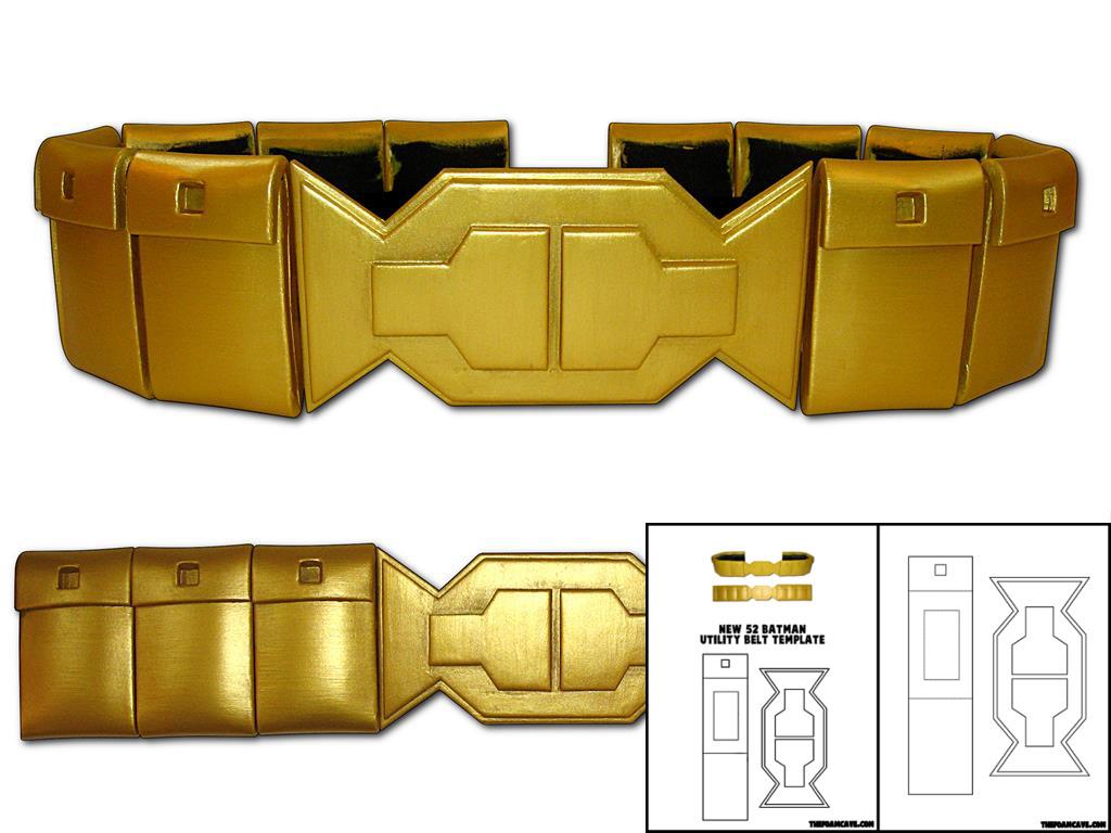 Template for New 52 Batman Utility Belt – The Foam Cave