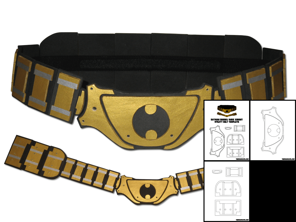 Template for Begins/ TDK Bat Utility Belt – The Foam Cave