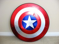 Simple Flat Captain America Shield