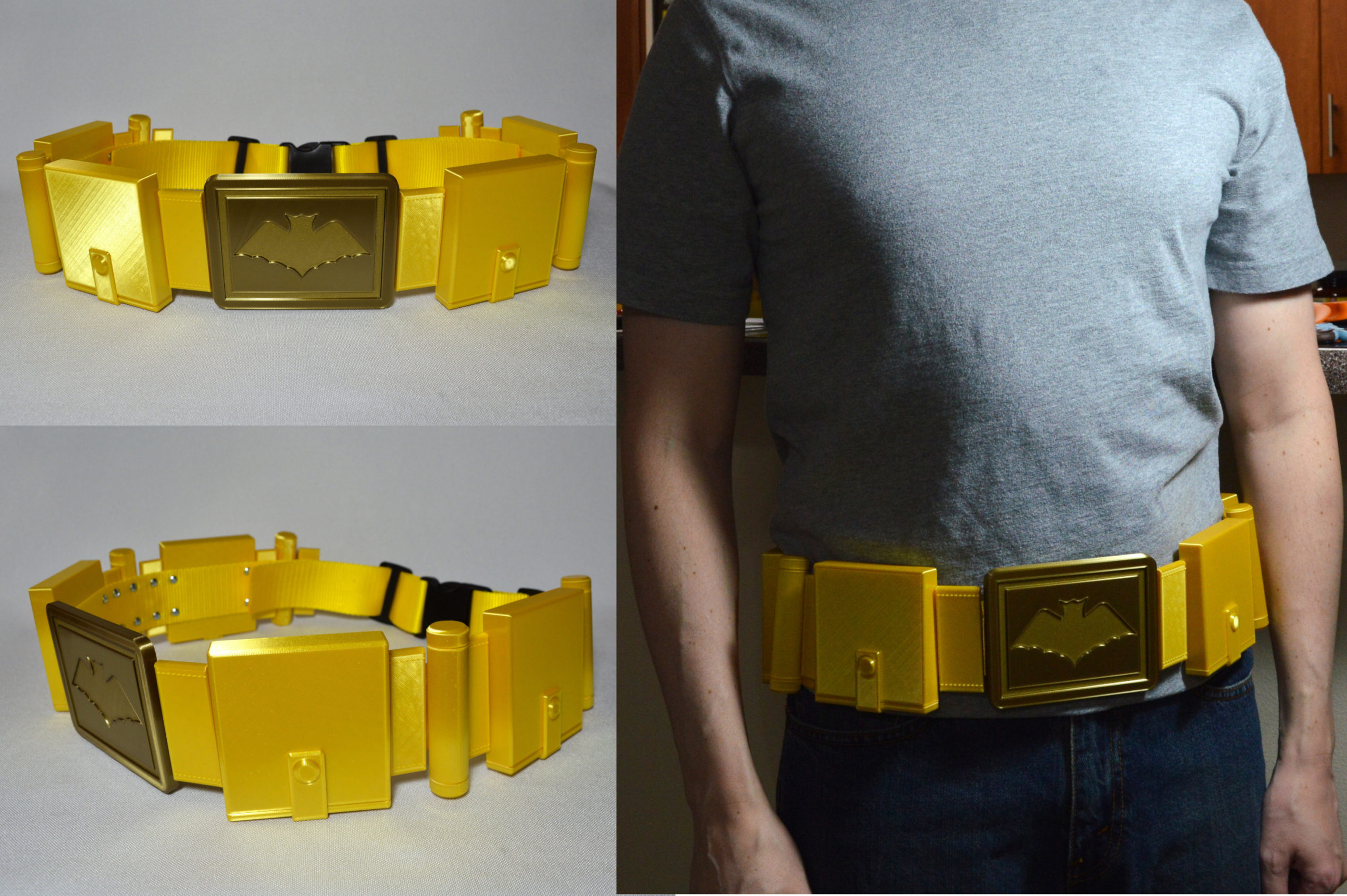 3D Printed 1966 Bat Belt