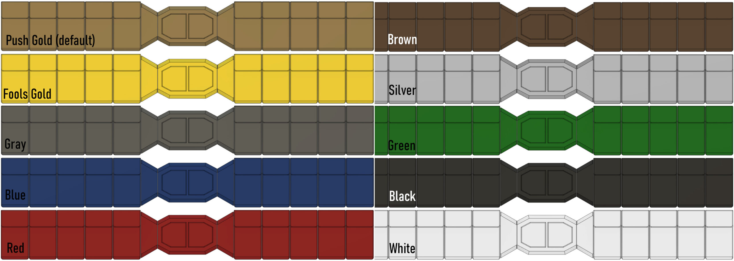 belt 13 color options