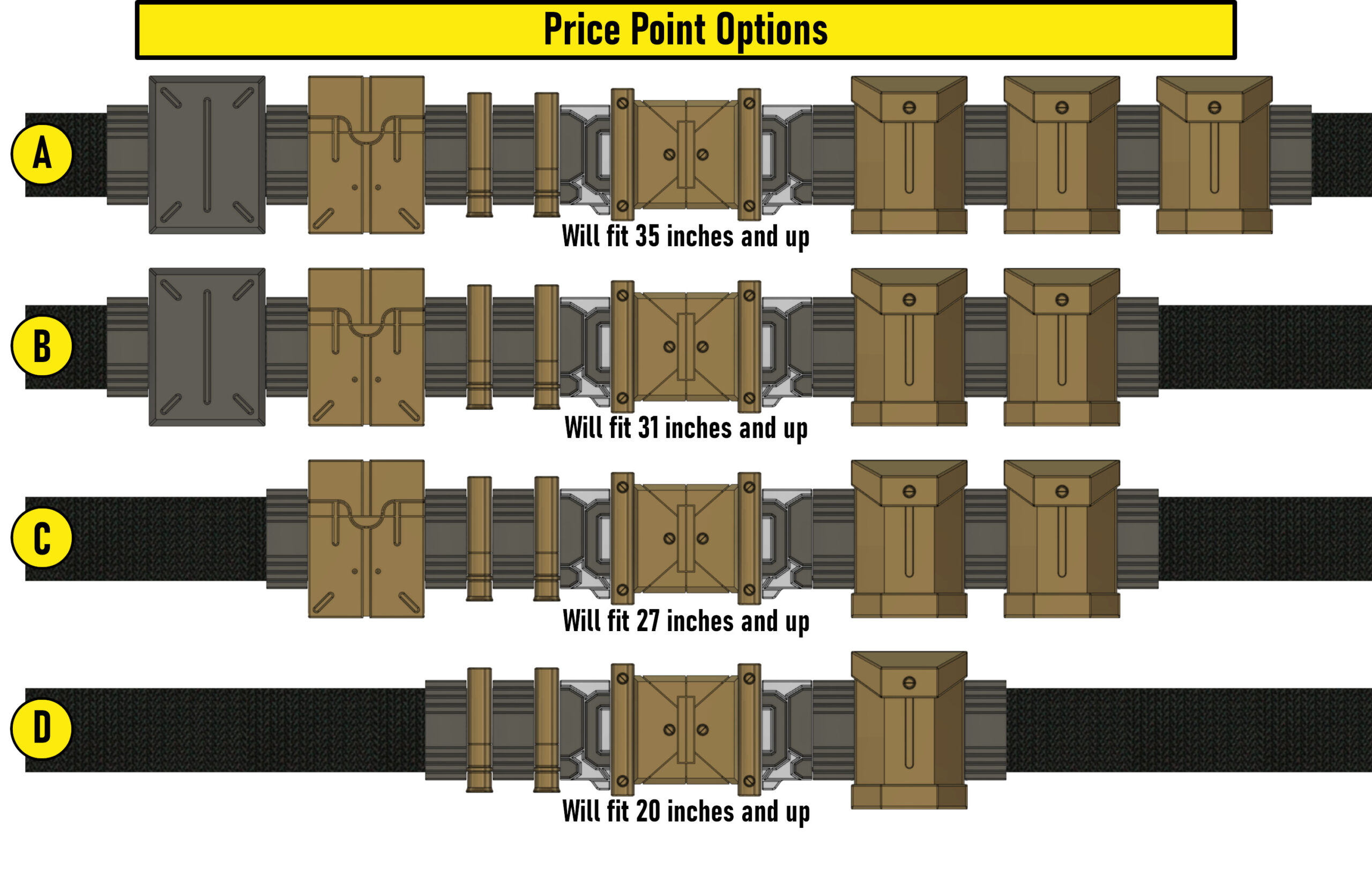 price point options