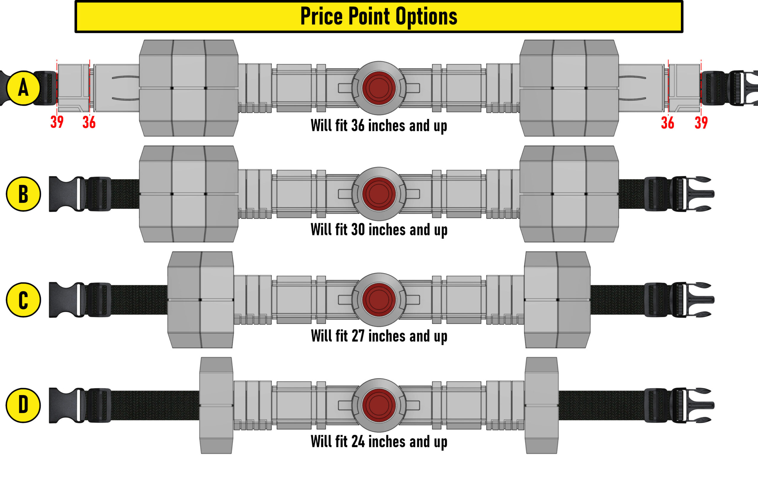 price point options ant man