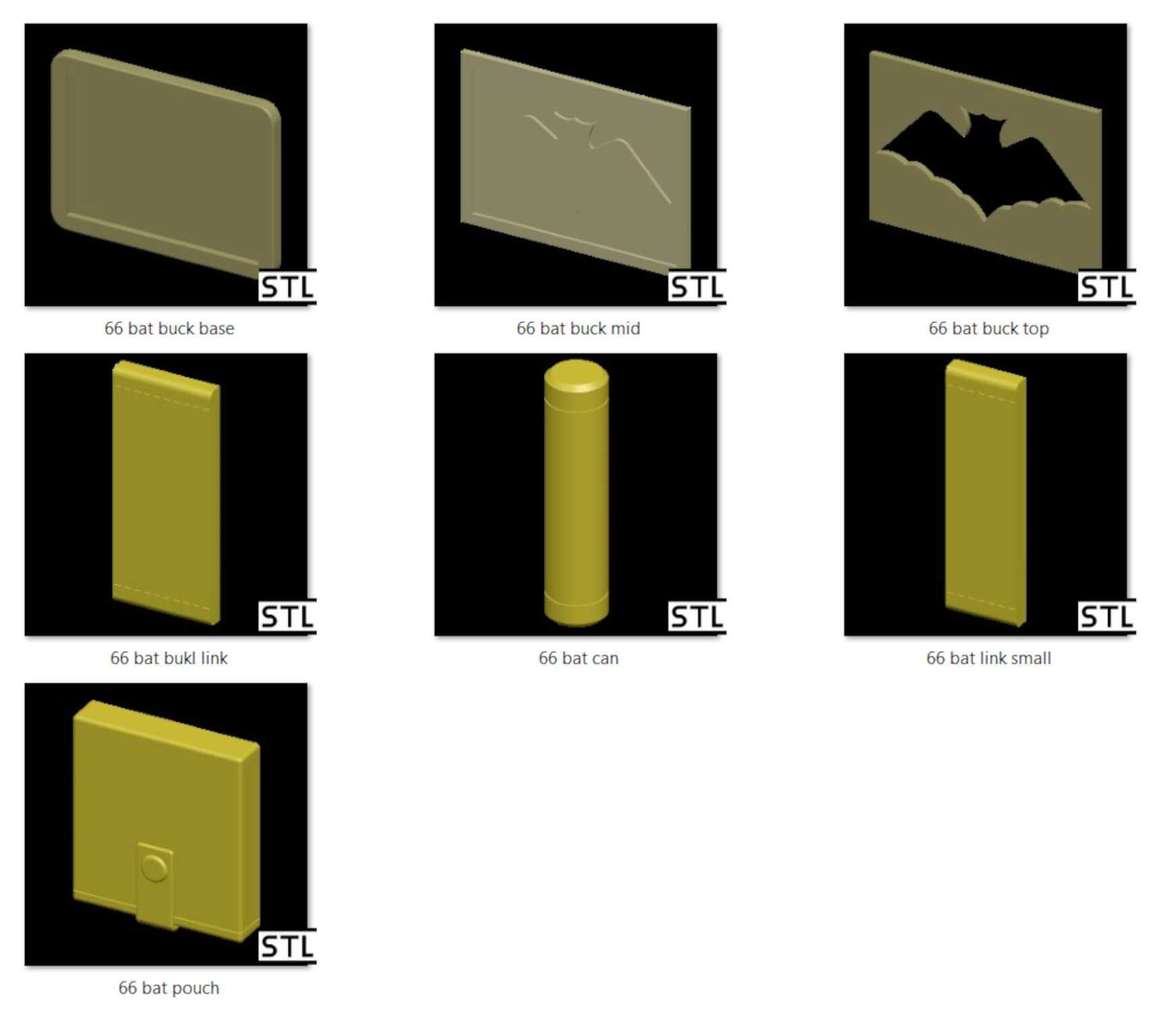 66 belt pieces thumbnail image